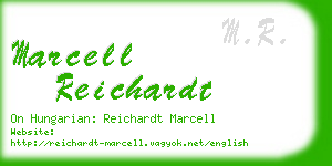 marcell reichardt business card